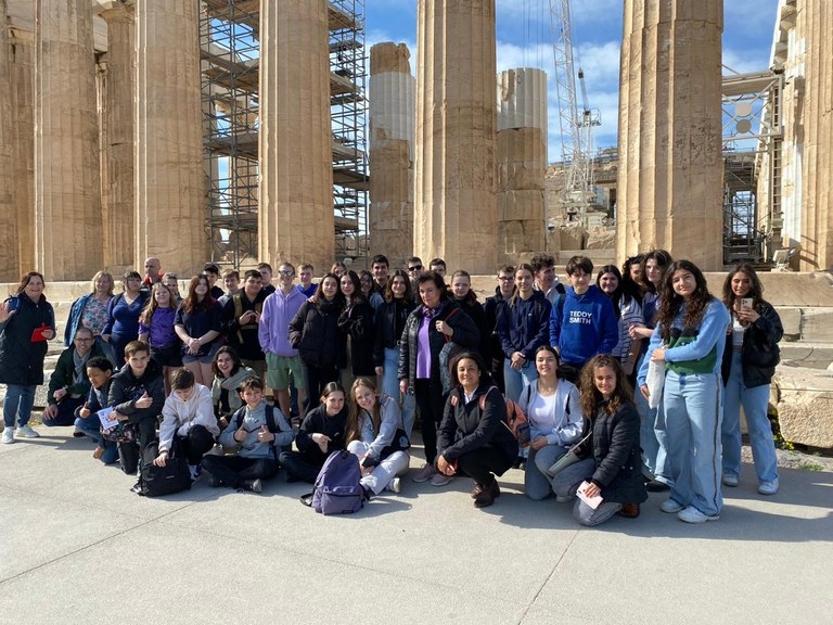 le-groupe-erasmus-decouvrent-athenes